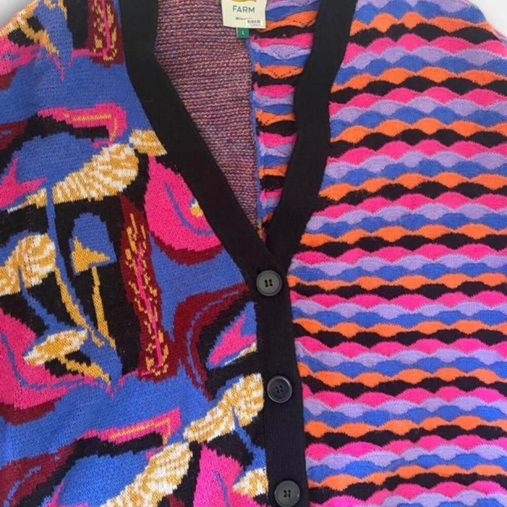 Farm-rio Women's Multi Cardigan - Picture 2 of 5